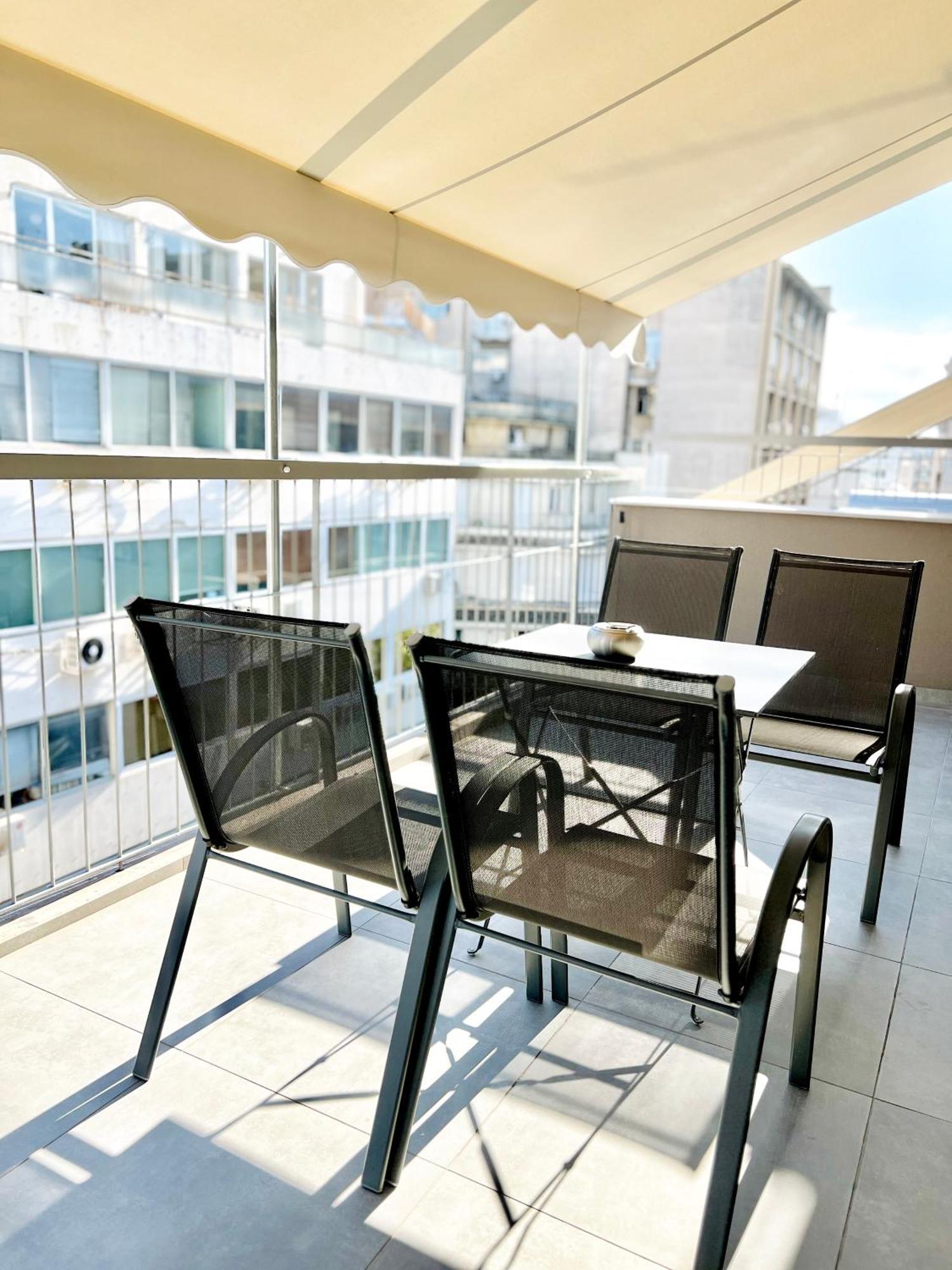 Yourathens-Alice, Urban Stylish With Shaded Balcony Near Kolonaki, Athens Center Esterno foto